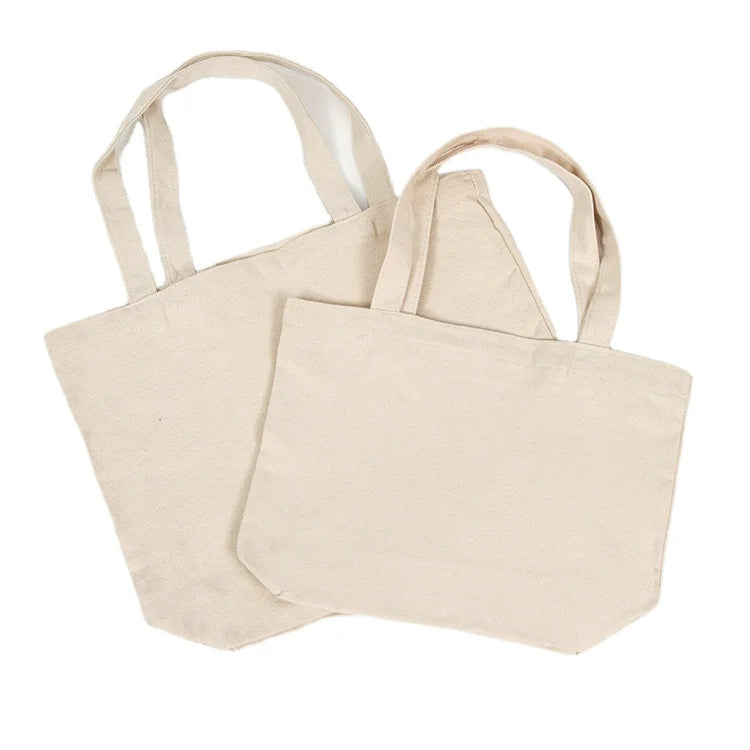 Natural Extra Large Canvas Tote Bag With Logo Printing for Shopping