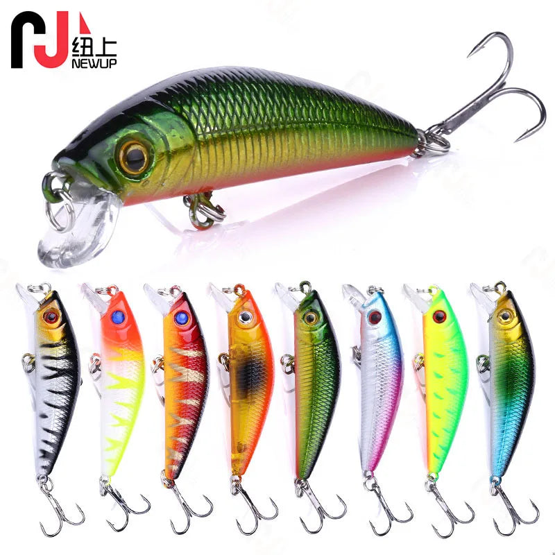 Wholesale Factory Price Lure Fishing Minnow with Tongue Floating Topwater Sea Fishing Bass for Fishing