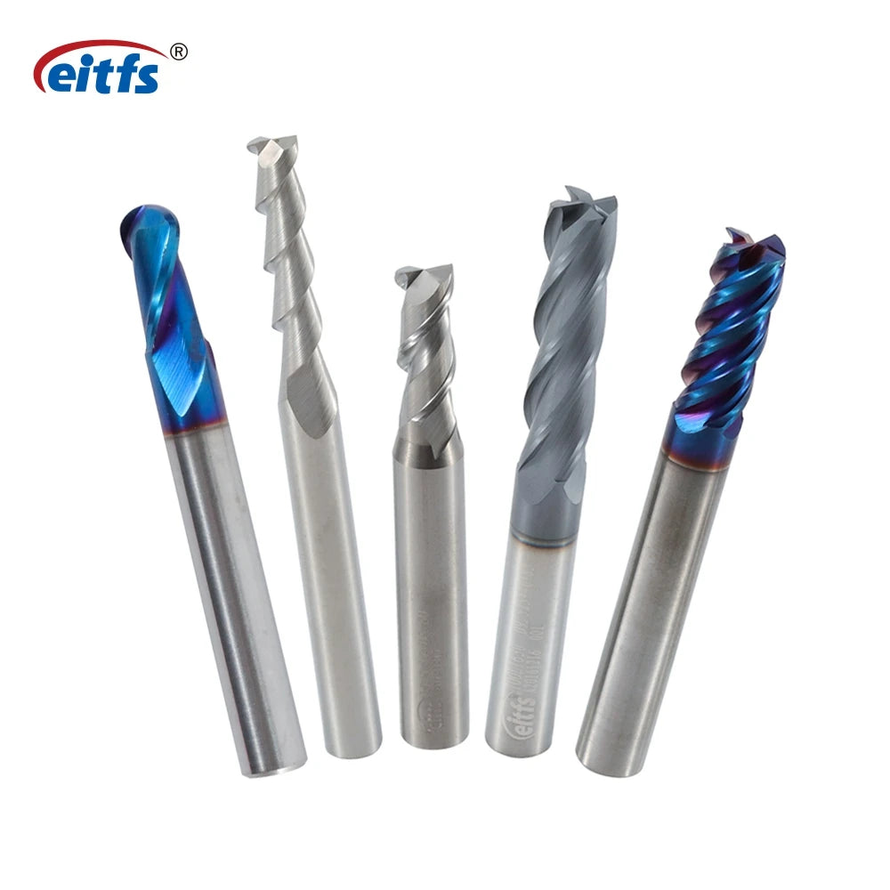 EITFS Special Discount Zahndent Tiain AlTin Coating Dental Milling Burs Cad/Cam Cutter Solid Carbide 4Flutes CNC End Mill OEM