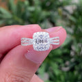 Natural Gemstone Jewelry Wholesale  Natural Diamond Women Jewelry Solid 18k Gold Luxury Wedding Rings