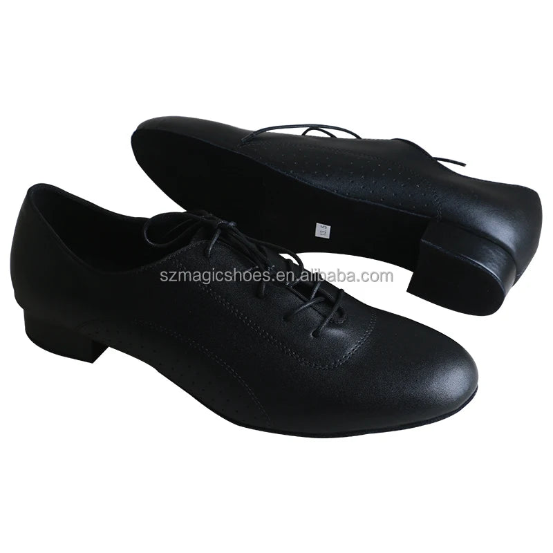 Customized Ballroom Latin Man Dance Shoes Leather