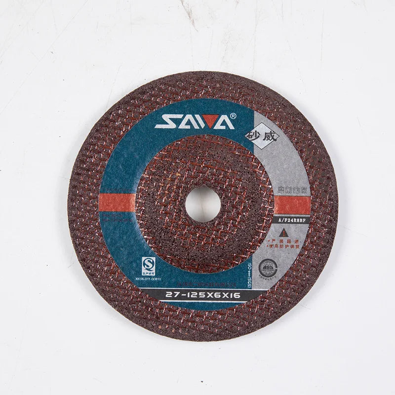 Resin Bonded Metal Grinding Disc 125mm Sharp Wear-resistant Abrasive Tools Grinder Polisher Machine Made in China