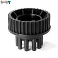 Black Plastic 36 Teeth Drive Pulley for Electric Skateboard