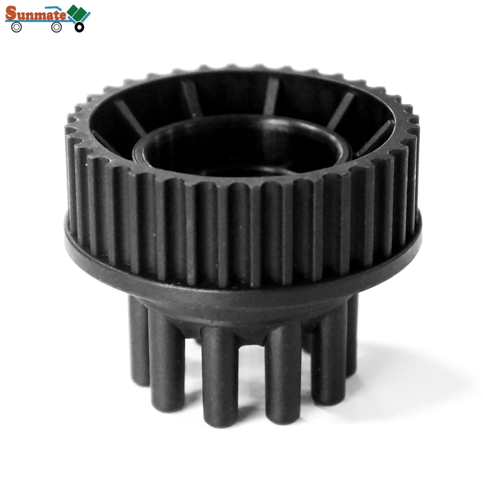Black Plastic 36 Teeth Drive Pulley for Electric Skateboard
