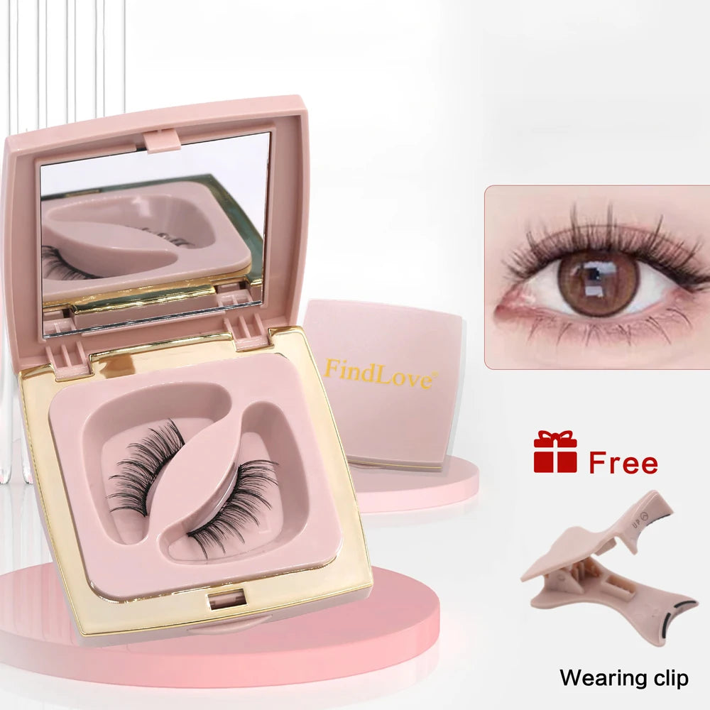 Handmade No Glue Needed Full Strip Eyelashes Set Quantum Reusable Magnetic Lashes with Soft Magnets False Eyelashes