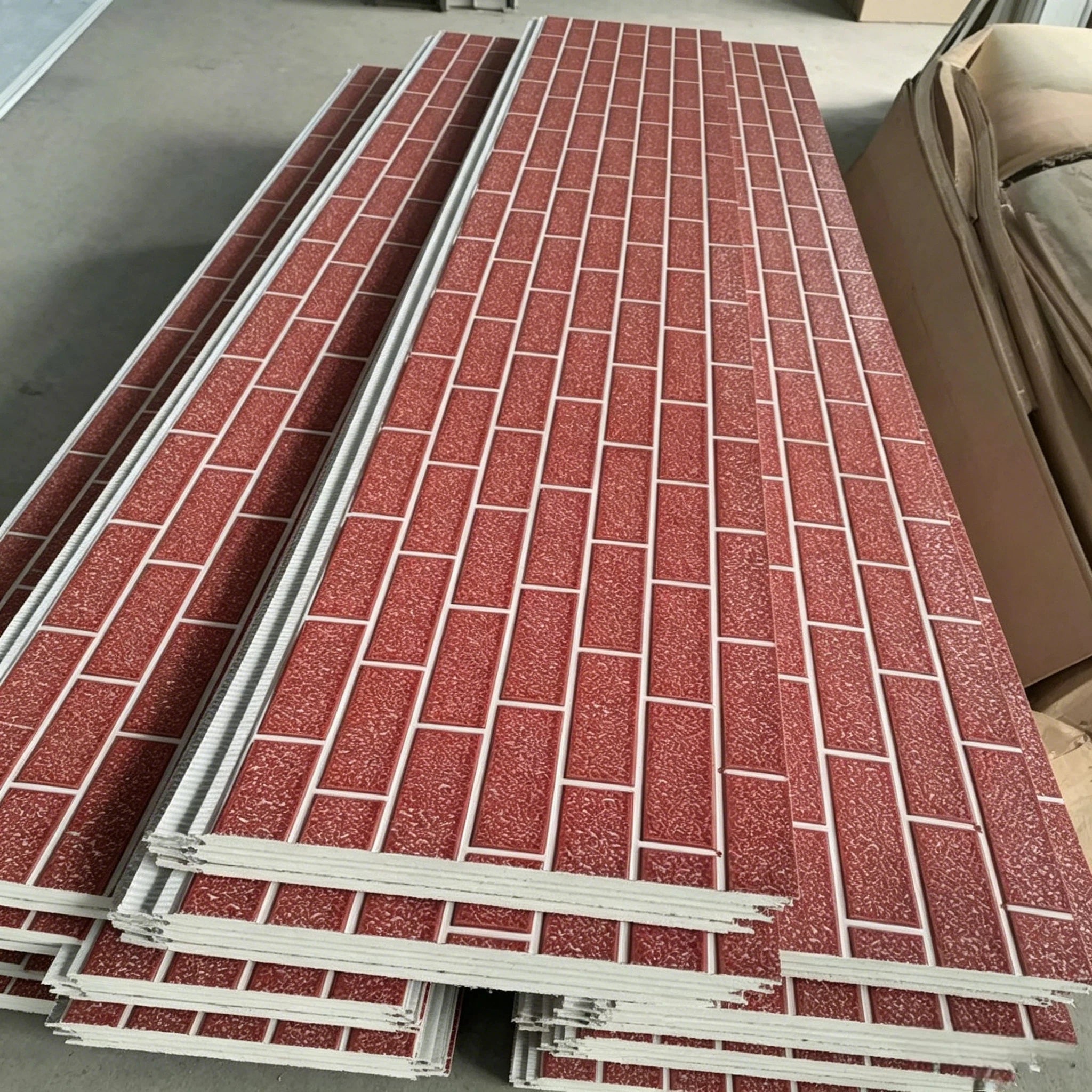 Interior Wall Cladding Environmental Ceiling Metal PIR Container House PU Polyurethane Sandwich Panel