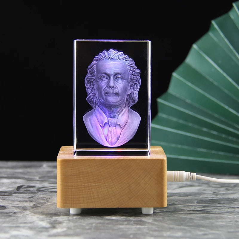 New Arrival K9 Crystal Cube Sublimation Blank Crystal Photo Engraved Famous Person 3D Block Personalized