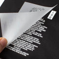 YunShang Heat Press Clothes Plastisol Label Custom Logo Label Heat Transfer for Clothing
