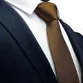 New Arrival Classic Mens Tie Silk 8cm Formal Necktie Solid Gold Red Blue Ties for Man Business Wedding Gift Party