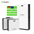 Asgoft 15kwh Home Solar System Lithium Ion Battery Energy Storage 51.2v 280ah 20kw IP65 Protection Stackable System CAN