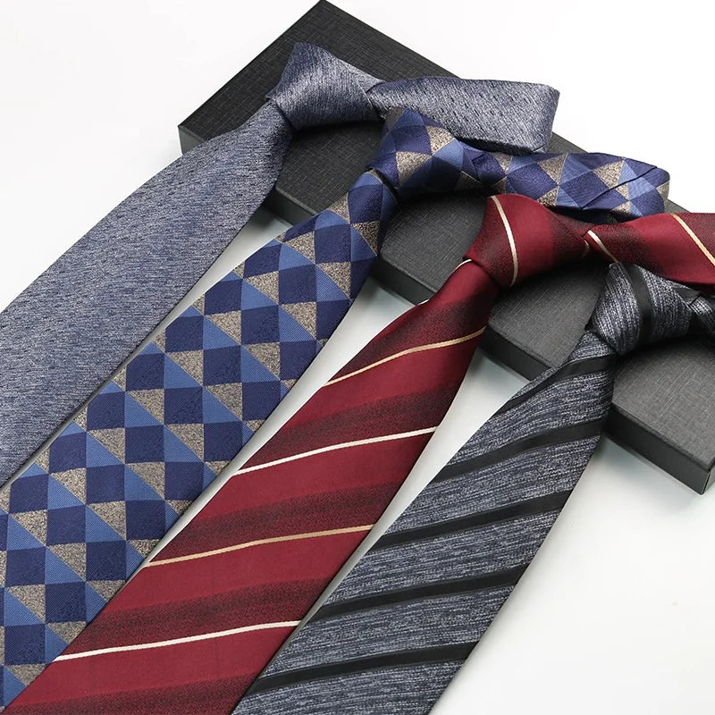 Factory Directly Wholesale Excellent Necktie Suppliers Making Neckties Organizer Corbatas Para Hombre Men's Neck Tie