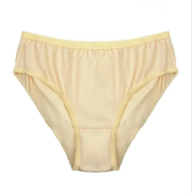 Soft Cotton Plus Size Maternity White Free Sample Wholesale Postpartum Disposable Underwear Panties for Women Adults Knitted