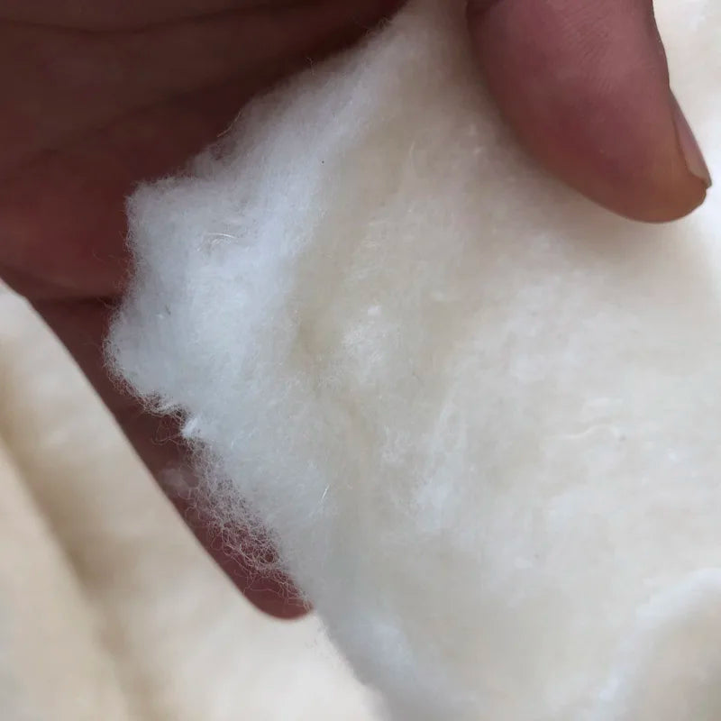 Breathable Organic Eco-Friendly Fusible Memory Cotton Batting for Quilt