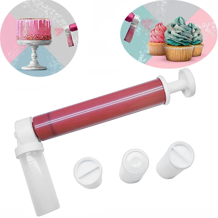 Cake Decorating Tool Handmade Cake Spray Gun Coloring Baking Decorating Tool Cake Pastry Spray Tube Baking DIY Color Spray Gun