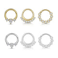 Gaby New 925 Silver Jewelry Nose Rings for Women Pierced Nose Septum Nose Ring Fine Jewelry Piercing Jewelry