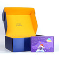ECO Friendly Mailer Color Small Packaging Folding Box Custom logo Carton Printed Recyclable Gift Paper Boxes Packaging