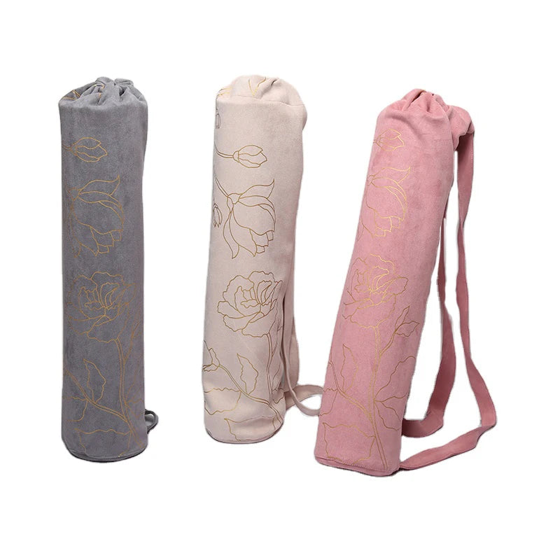 Yoga Mat Bag Carrier Durable Cotton Canvas Yoga Mat Carrying Bag