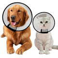 Anti-Bite Lick Wound Healing Safety Practical Plastic E-Collar Adjustable Dog Cat Cone Collar Protective Collar for Wholesale