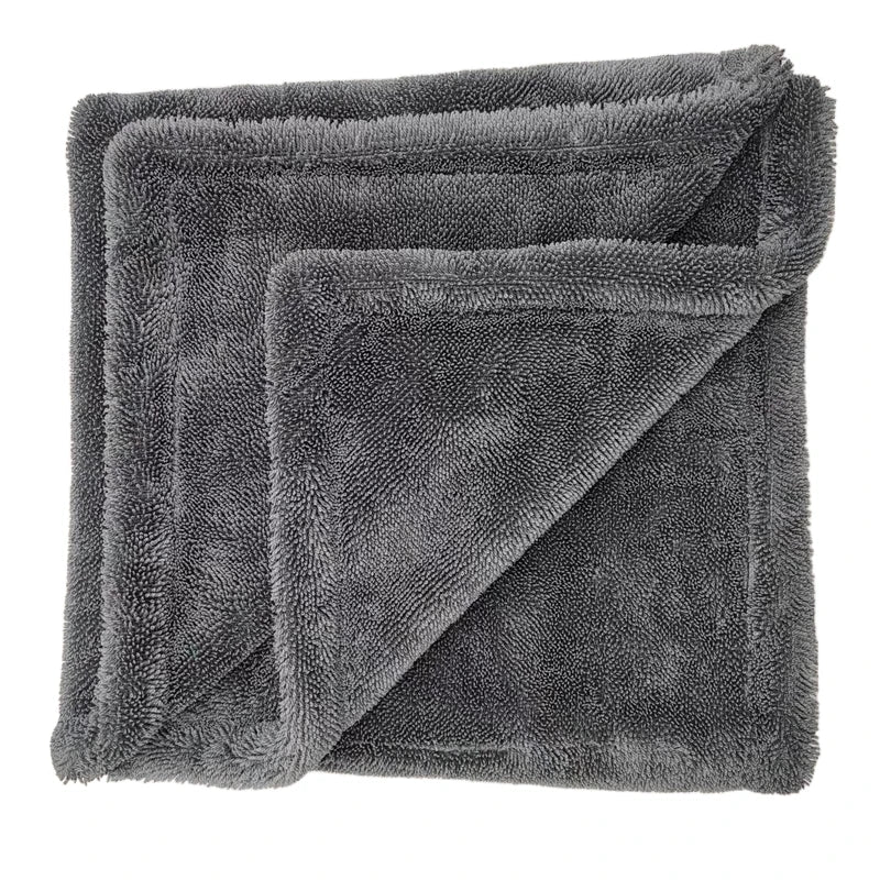 High GSM 1200gsm 1300gsm 1400gsm Double Sided One or Two Colors Microfiber Twist Loop Car Washing Cleaning Towels