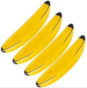 Joyee 60 CM Inflatable Yellow Banana Wholesale PVC Fruit Inflatable Toy Summer Pool Beach Floating Ornament