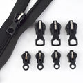 Deepeel XP009 3#5# Garment Bag Accessories Coat Puller Handbag Zipper Head Suitable for Resin Nylon Metal Zipper Head