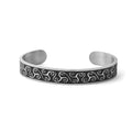 Viking Souvenir Stainless Steel Armring Bangle Men's Viking Bracelet Norse Celtic Bracelet Viking Jewelry