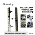 Plate Clamp GTO52 for Heidelberg Offset Printing Machinery Spare Part Auto Plate Locking Device Compatible Replacement