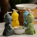 Buddha Candle Mold Guanyin Like Homemade Worship Buddha Candle DIY Scented Candle Silicone Mold Home Decoration