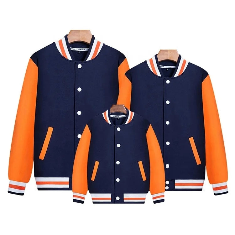 Rainbow Spray Low MOQ Custom Logo Letterman Mens Baseball Jacket Preppy Style Fast Customization Varsity Baseball Jacket for Men