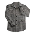 Spring and Autumn New Men's Plaid Shirt Long-sleeved Loose Cotton Shirt Casual Custom Men's Clothing