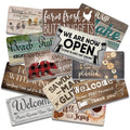Custom Wooden Sign Rustic Decorative Wall Plaque Made of Wood Material for Home Decor Hanging Wood Wall Sign