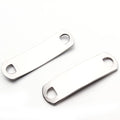 Stainless Steel Accessory Connectors Cheap Blank Bracelets for Making Jewelry Jewelry Findings & Components