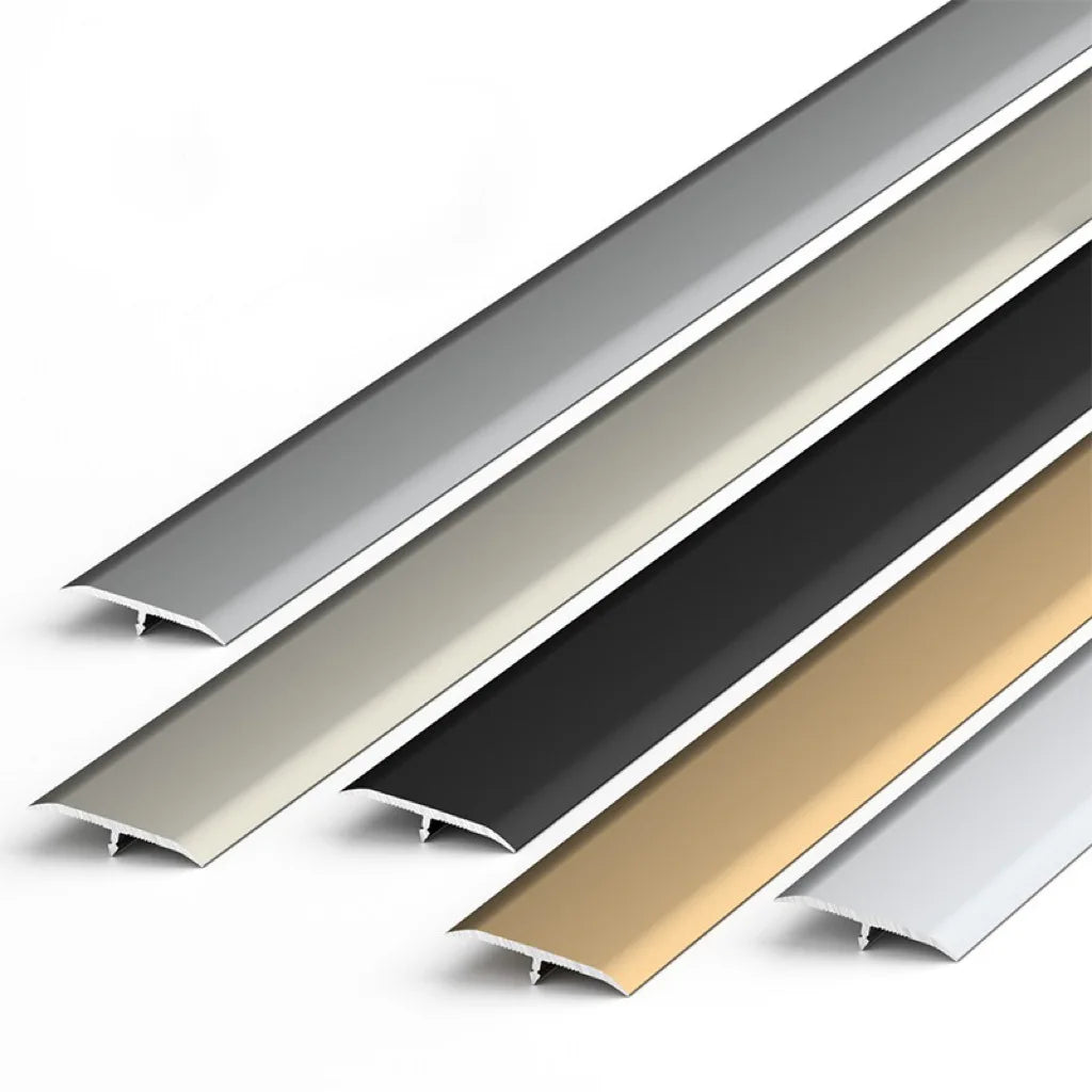 Customized Modern Aluminum T-Profile Tile Accessories Colorful T-Shaped Decorative Strip for Gap Covering Trim in Apartments