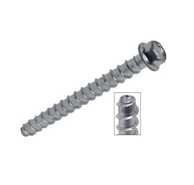10x150mm 200mm 10B21 Hex Head Concrete Screw