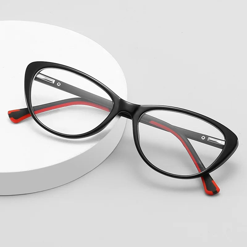 Cat Eye Tr90 Glasses Usa Soft Eyeglasses Near Me Eyeglasses Frame for Oval Face