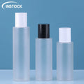 Wholesale Skincare Cosmetics Packaging Bottle Instock 100/120/150ml Frosted Essence Water Bottle PET Plastic Toner Bottles