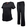 Wholesale Price Originals Natural Uniforms Women's Ultra Soft Drop-Neck 2 Pocket Scrub Set Premium Hospital Doctor Uniform