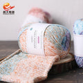 Organic Bulky Multicolour Turckey Crotchet Diy Blanket 100g 4ply Artistic 100% Long-staple Cotton Yarn