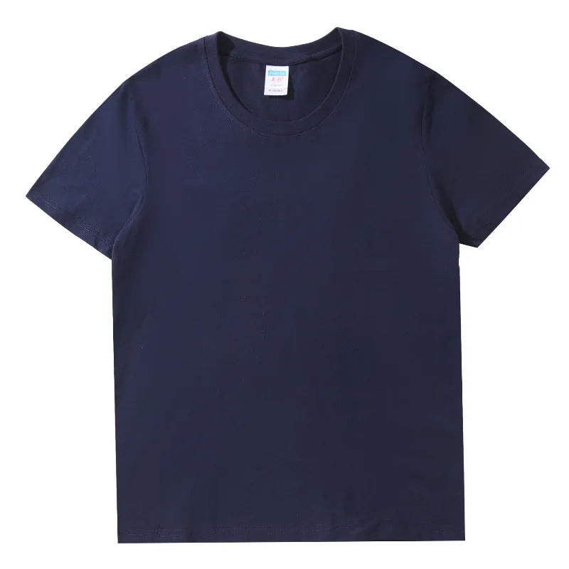 Cotton Short Sleeve Oem logo Custom Design Plain Blank Cotton t Shirt Tshirt