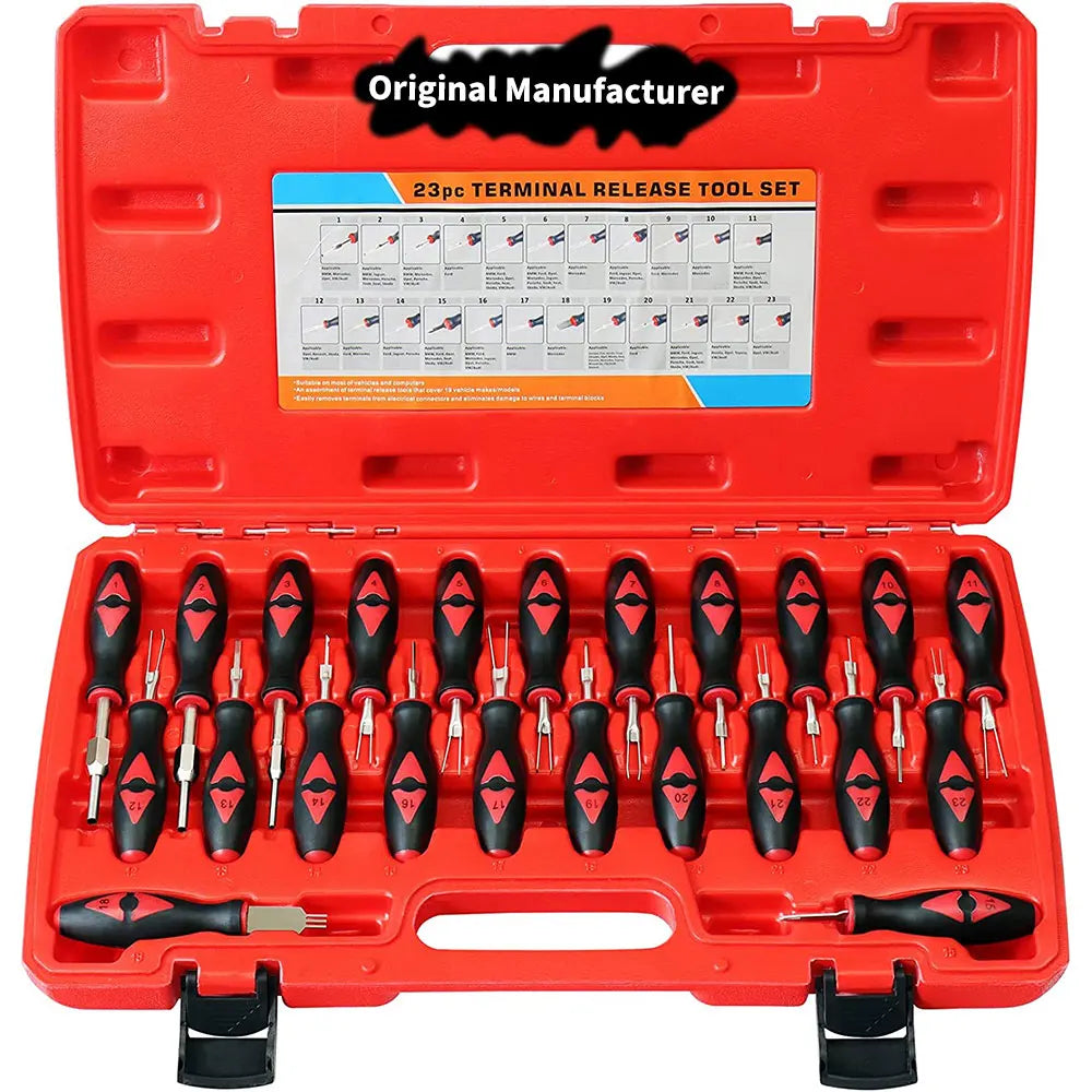 Terminal Release Kit Universal Wire Connector Removal Pin Extractor Repair Auto Tool Set KIT Box