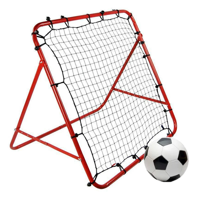 Adjustable Football Rebound Training Equipment Goal Hitting Practice Soccer Returns Net