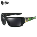 GCOTX  Fashion Motorcycle New Sunglasses  Men  Spring Sunglasses 2026 High Quality UV400 Polarized Trendy Retro Sunglasses