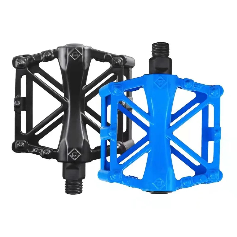 Colorful Ultralight Bicycle Pedals Aluminum Alloy Bike Pedal Accessories for Mountain Road Bike & BMX Plastic Material