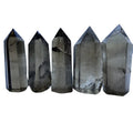 Gemstone Healing Crystal Wholesale Natural Smoky Quartz Point Crystal Tower Elegant Home Decoration Crafted Stone