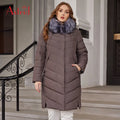 Good Quality Female Padded Jackets Fur Collar Puffer Coat Woman Waterproof Winter Clothes for Women Ladies Winter Jackets