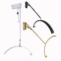 New Arrival Wall Mounted Half Moon Lamp Ceiling Lamp Makeup Fill Light Led Beauty Light for Tattoo Barbershop Eyelashes Brown