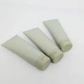 Matte Green Cosmetic Tube Packaging Lotion Packaging Colloidal Sub Bottle Squeeze Soft Hose Plastic Wash Facial Cleanser Tube