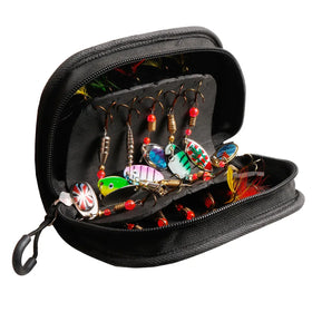 SNEDA 21pcs/Bag Spinning Sequins Artifical Hard Bait Fishing Accessories Set With Multifunctional Fish Pliers