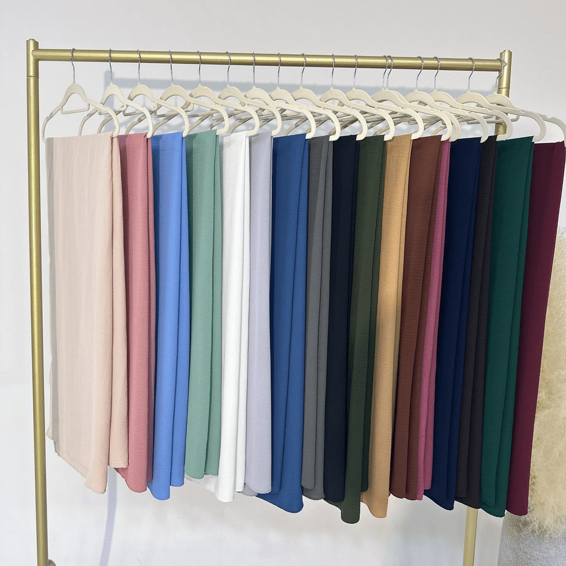 New Luxury Handmade Dubai Multi Color Hijab Modest Headwear for Muslim Women