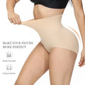 Yiyun Women's High Waist Shapewear Tummy Control Butt Lift Hip Leggings Magnetic Therapy Chip Uterus Warming Control Panties